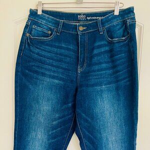 New York & Company Soho Jeans High Waist Straight